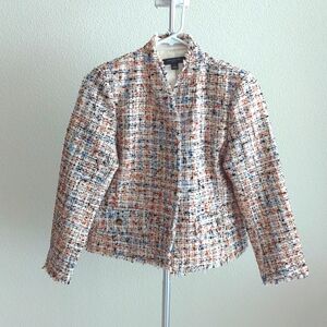 Ann Taylor Petite Fall Tweed Jacket